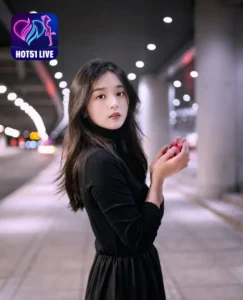 Read more about the article Pengalaman Seru Menonton Livestream Model Cantik China, Yu Wen, di Aplikasi Hot51. Beautiful girl with black shirt